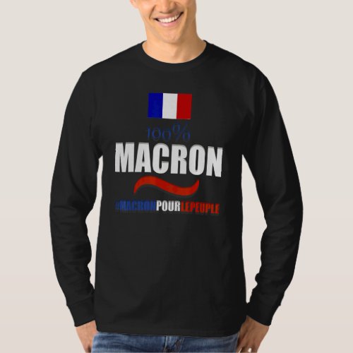 France Elections 2022french Politics Macron France T_Shirt