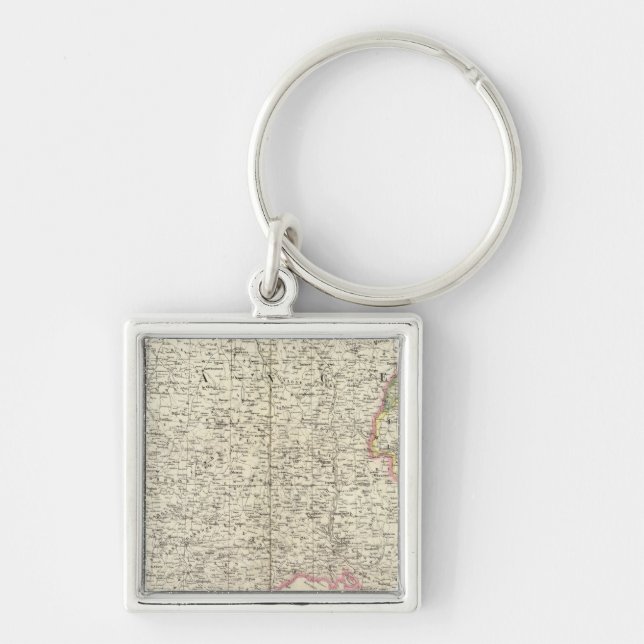 France, Europe 19 Keychain (Front)
