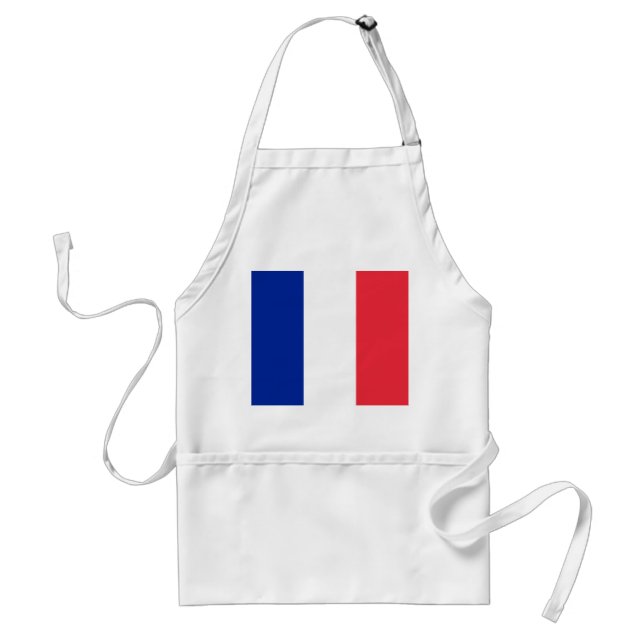 France Flag Adult Apron (Front)
