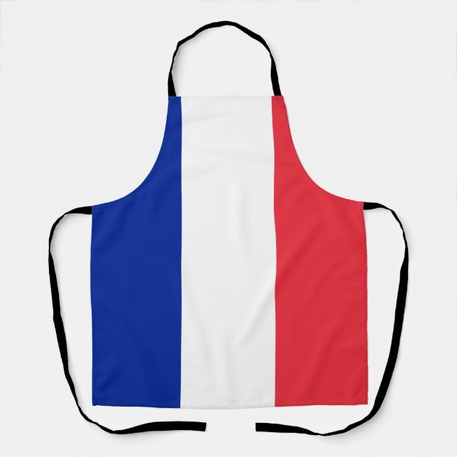 France Flag All-Over Print Apron (Front)