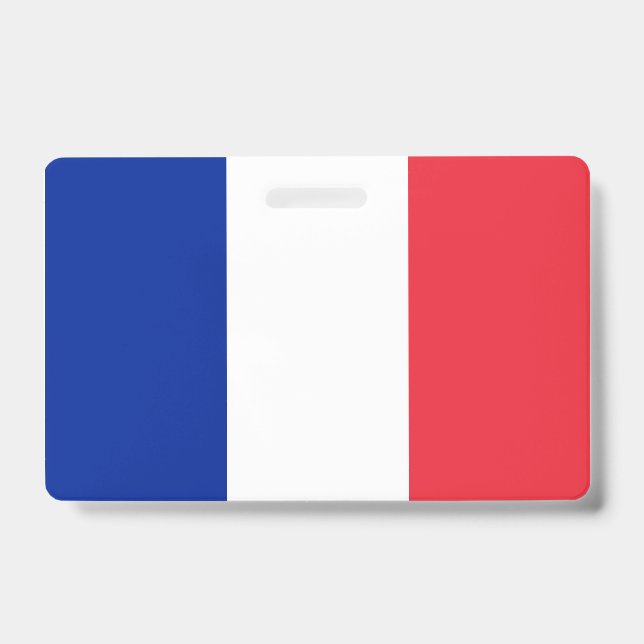 France Flag Badge (Front)
