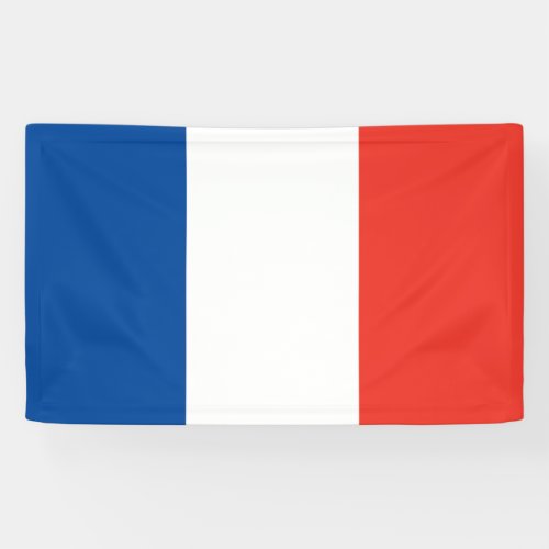 France Flag Banner