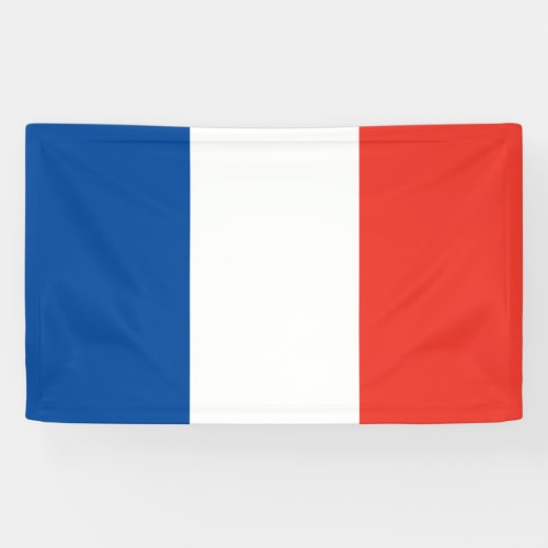 France Flag Banner