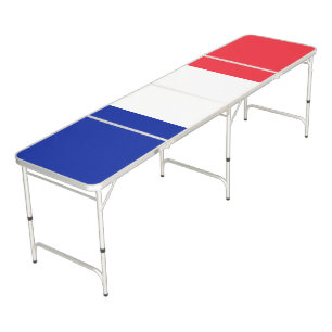 France Flag Beer Pong Table