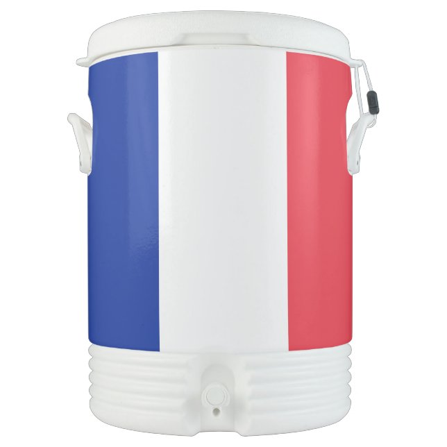 France Flag Beverage Cooler (Front)