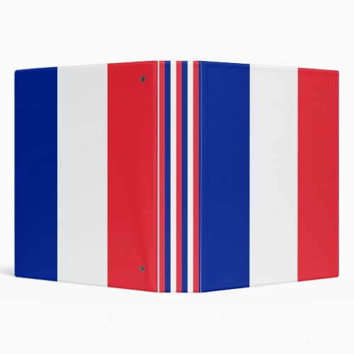 France Flag Binder