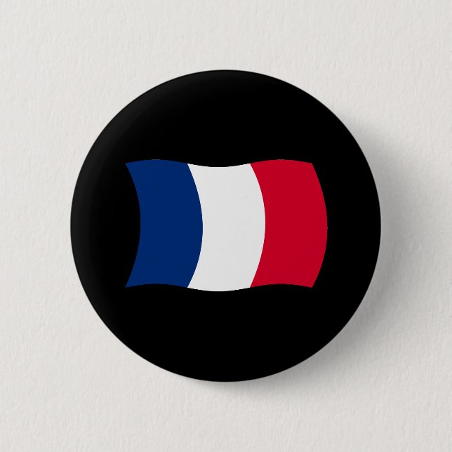 France Flag Button (Front)