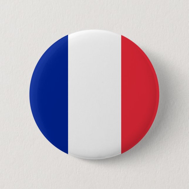 France Flag Button (Front)