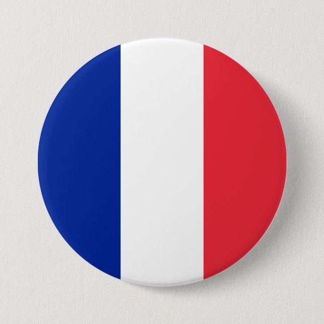 France Flag Button (Front)