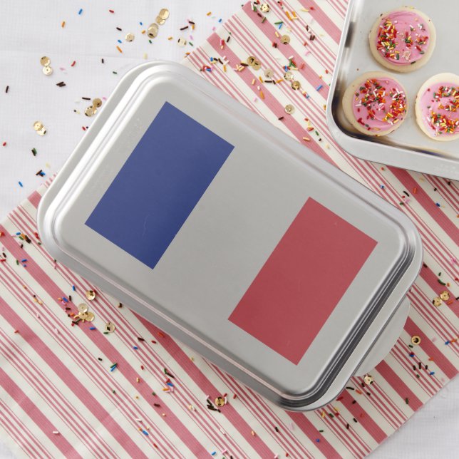 France Flag Cake Pan (In Situ)