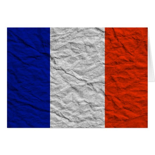 france flag cards (Front Horizontal)
