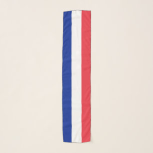 France Flag Chiffon Scarf