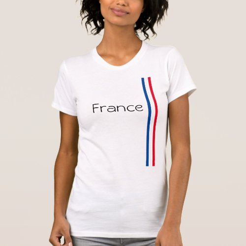 France Flag Classic T_Shirt