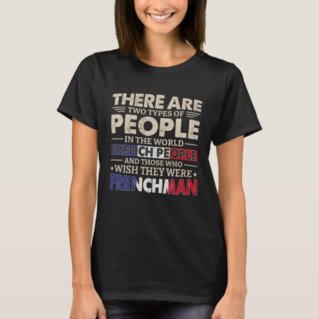 France Flag Dress French Girls & Women T-Shirt (Front)
