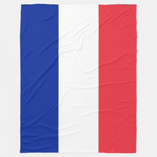 France Flag Fleece Blanket