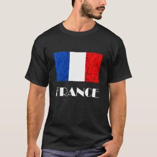 France Flag French Flag French Roots French Pride T-Shirt