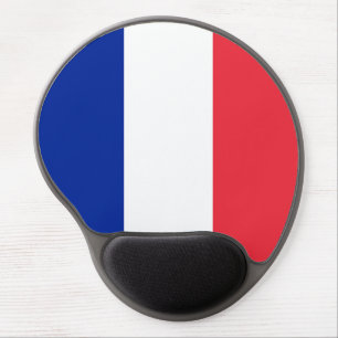 France Flag Gel Mouse Pad