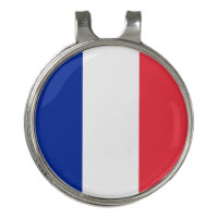 France Flag Golf Hat Clip