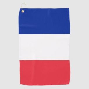 France Flag Golf Towel