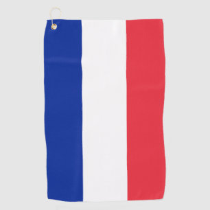 France Flag Golf Towel