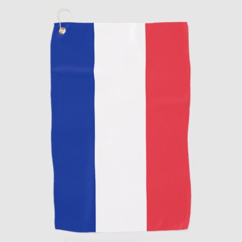 France Flag Golf Towel