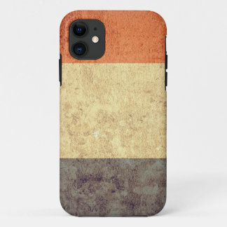 France Flag - Grunge iPhone 11 Case