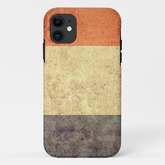 France Flag - Grunge Case-Mate iPhone Case (Back)