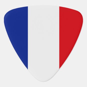 France Flag Guitar Pick by electrosky at Zazzle