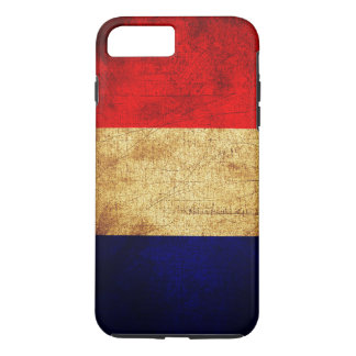 France Flag in Grunge iPhone 8 Plus/7 Plus Case