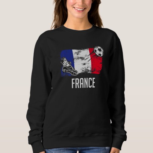 France Flag Jersey French Soccer Team French Sweatshirt