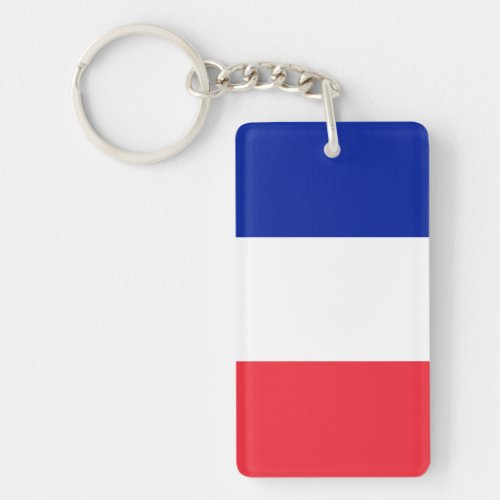 France Flag Keychain