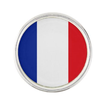 France Flag Lapel Pin by electrosky at Zazzle