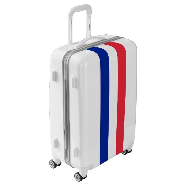 France Flag Luggage (Rotated Left)