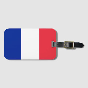 France Flag Luggage Tag