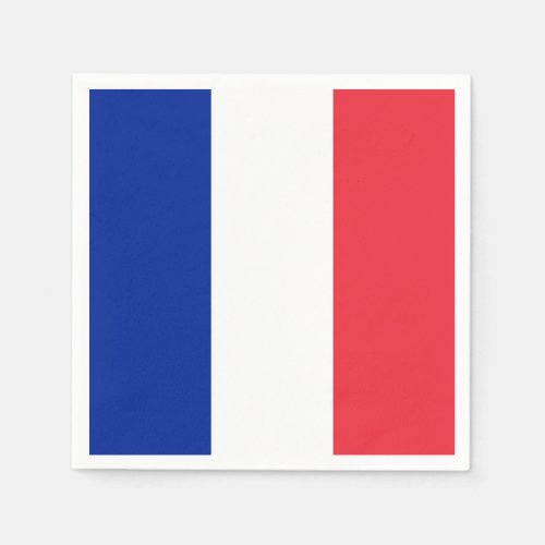 France Flag Napkins