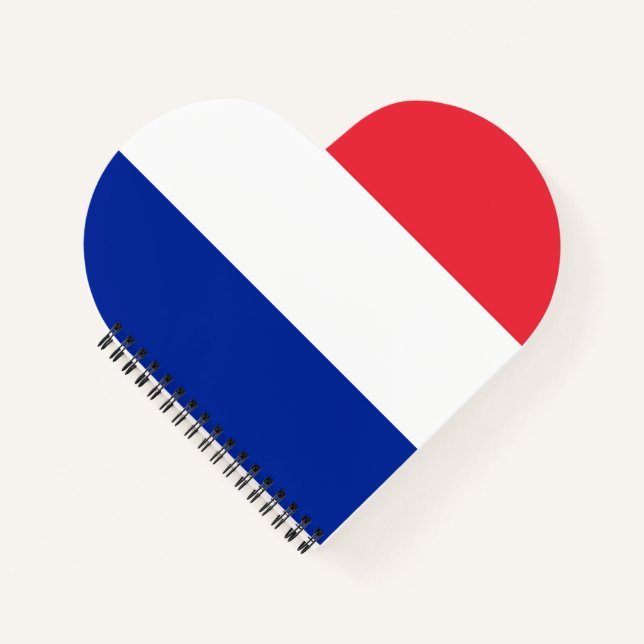 France Flag Notebook (Front)