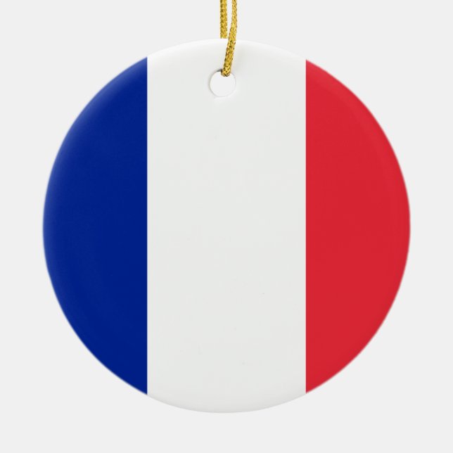 France Flag Ornament (Front)