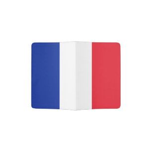 France Flag Passport Holder