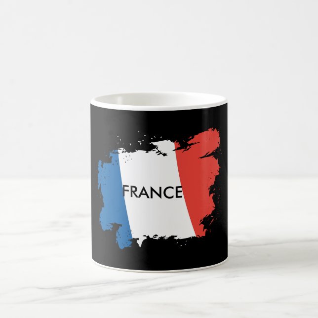 France flag personalised mug (Center)