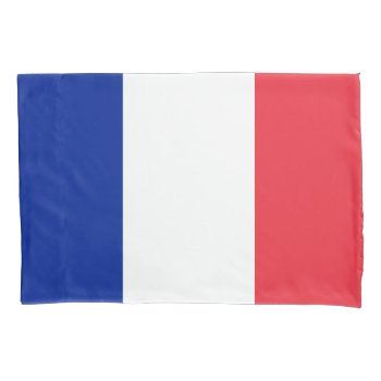 France Flag Pillowcase by AZ_DESIGN at Zazzle