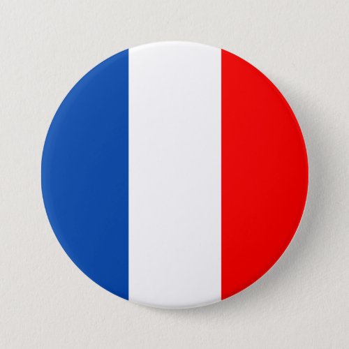 France flag pinback button