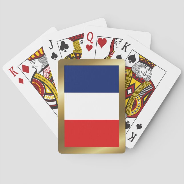 France Flag Playing Cards (Back)