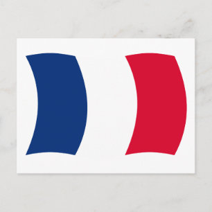 France Flag Postcard