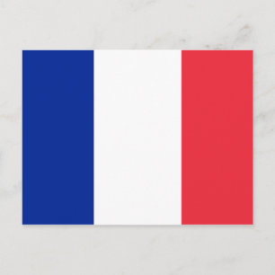 France Flag Postcard