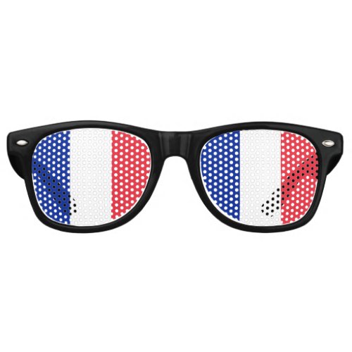 France Flag Retro Sunglasses