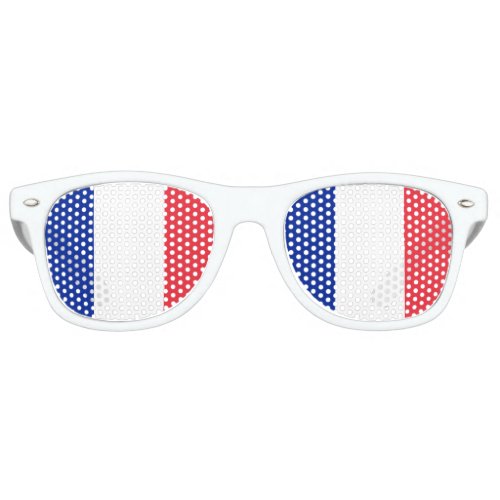 France Flag Retro Sunglasses