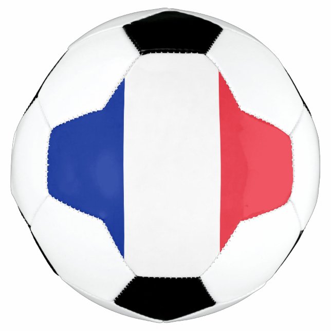 France Flag Soccer Ball (Front)