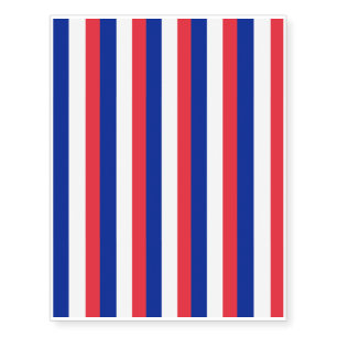 France Flag Temporary Tattoos