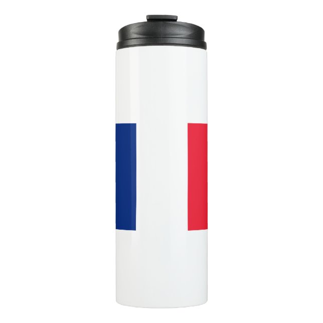 France Flag Thermal Tumbler (Front)