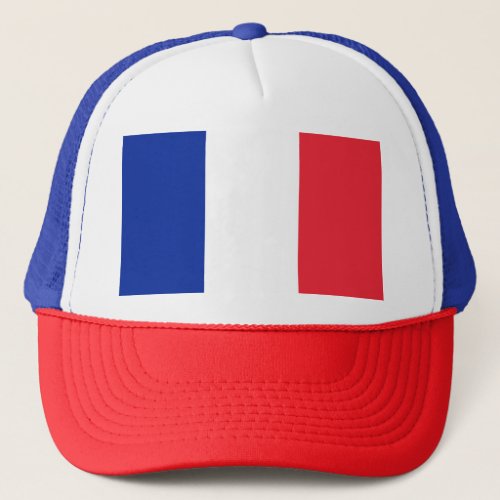 France Flag Trucker Hat